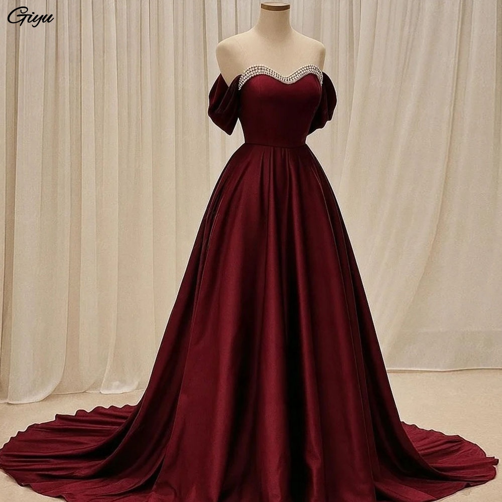 Women'S Formal Dinner Wear - Giyu Bruine Dames Feestjurken Hoge Kraag