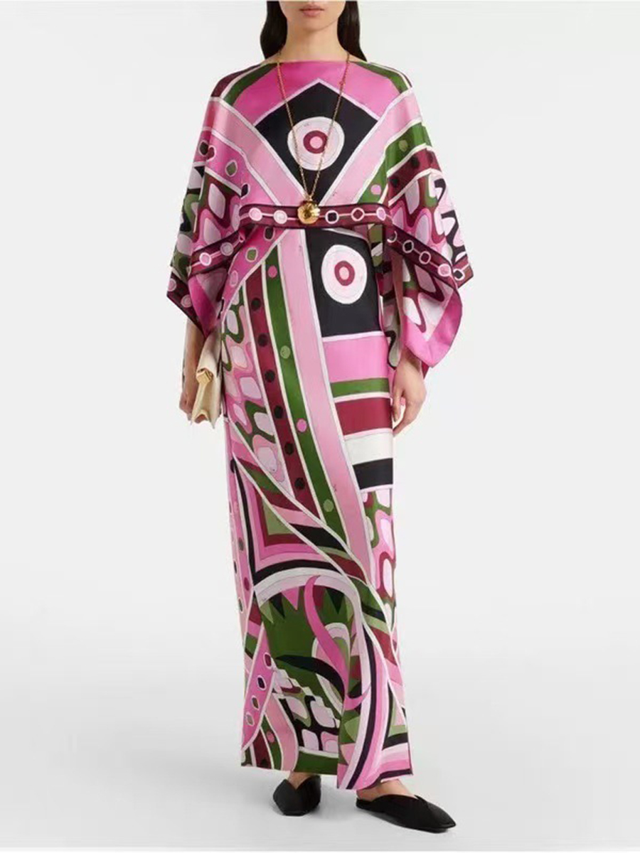 VGH Lichtblauwe abstracte prin - Formal Attire Woman recensie en prijs