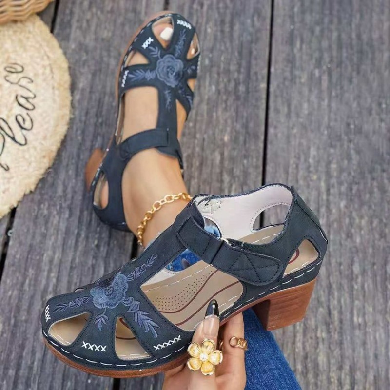 Damessandalen Middelhoge blokh - Formal Women Daily Wear Sandals recensie en prijs