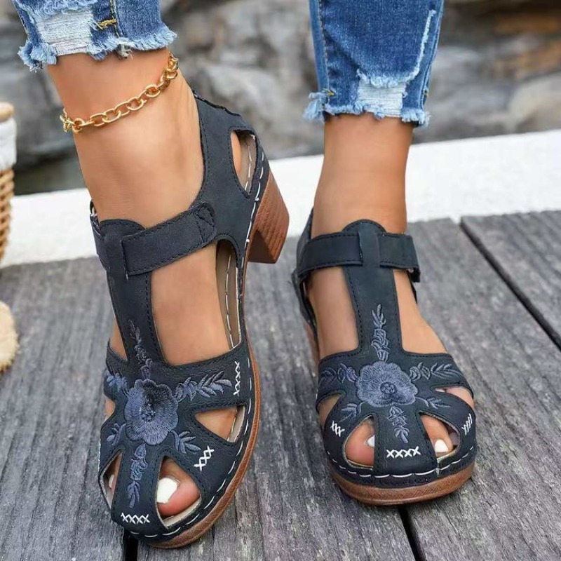 Damessandalen Middelhoge blokh - Formal Women Daily Wear Sandals recensie en prijs