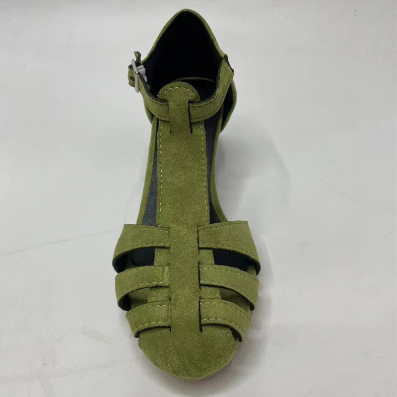 Dames Groene Suède Kitten Heel - Women Formal Wear For Office recensie en prijs