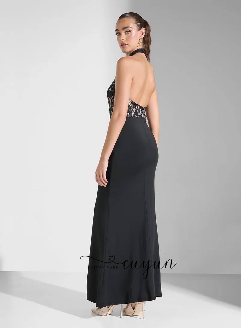 CUYUN Aangepaste Zwarte Sexy K - Women'S Formal Dinner Wear recensie en prijs
