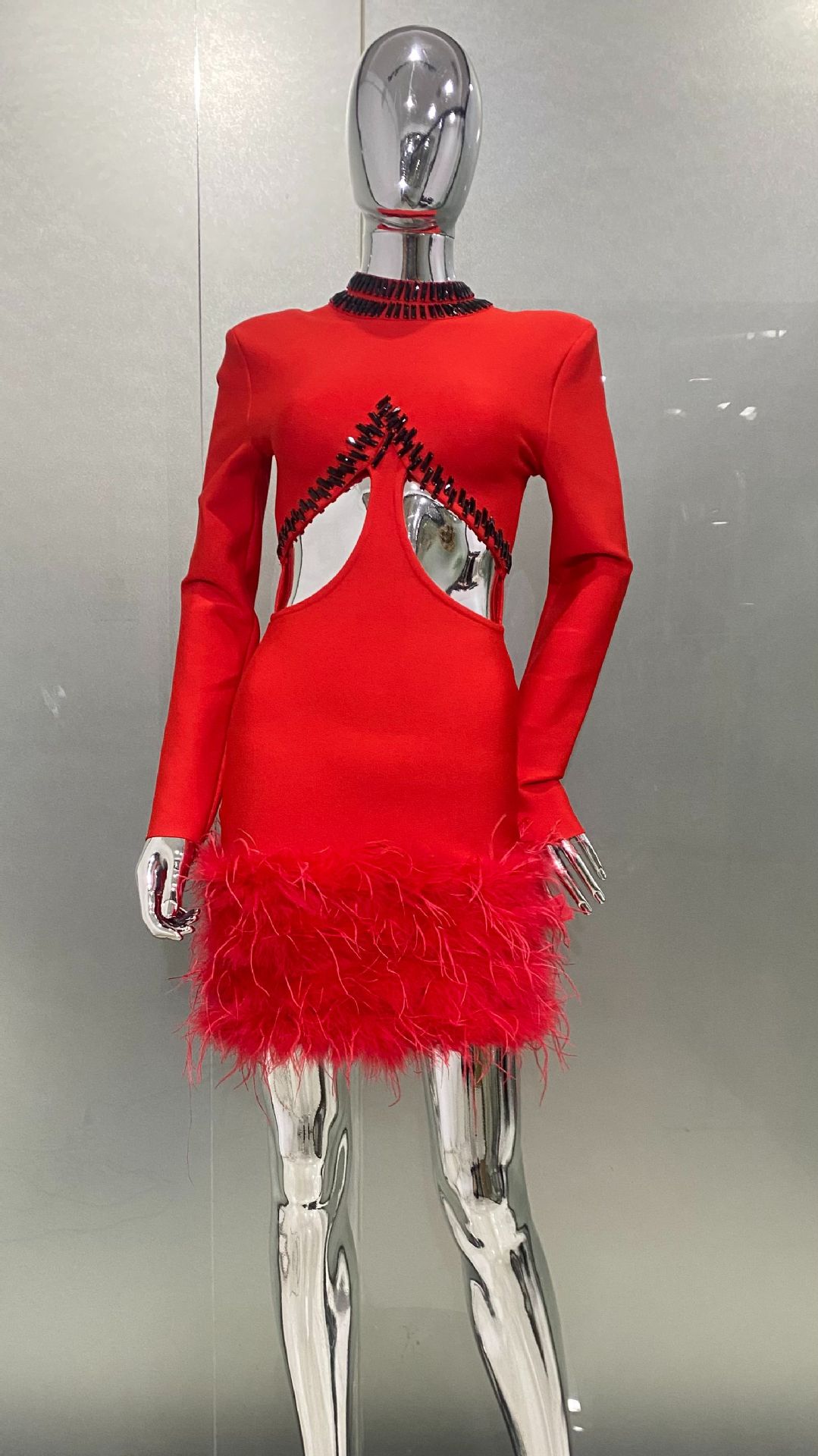 Luxueuze struisvogelverenjurk  - Women'S Formal Dinner Wear recensie en prijs
