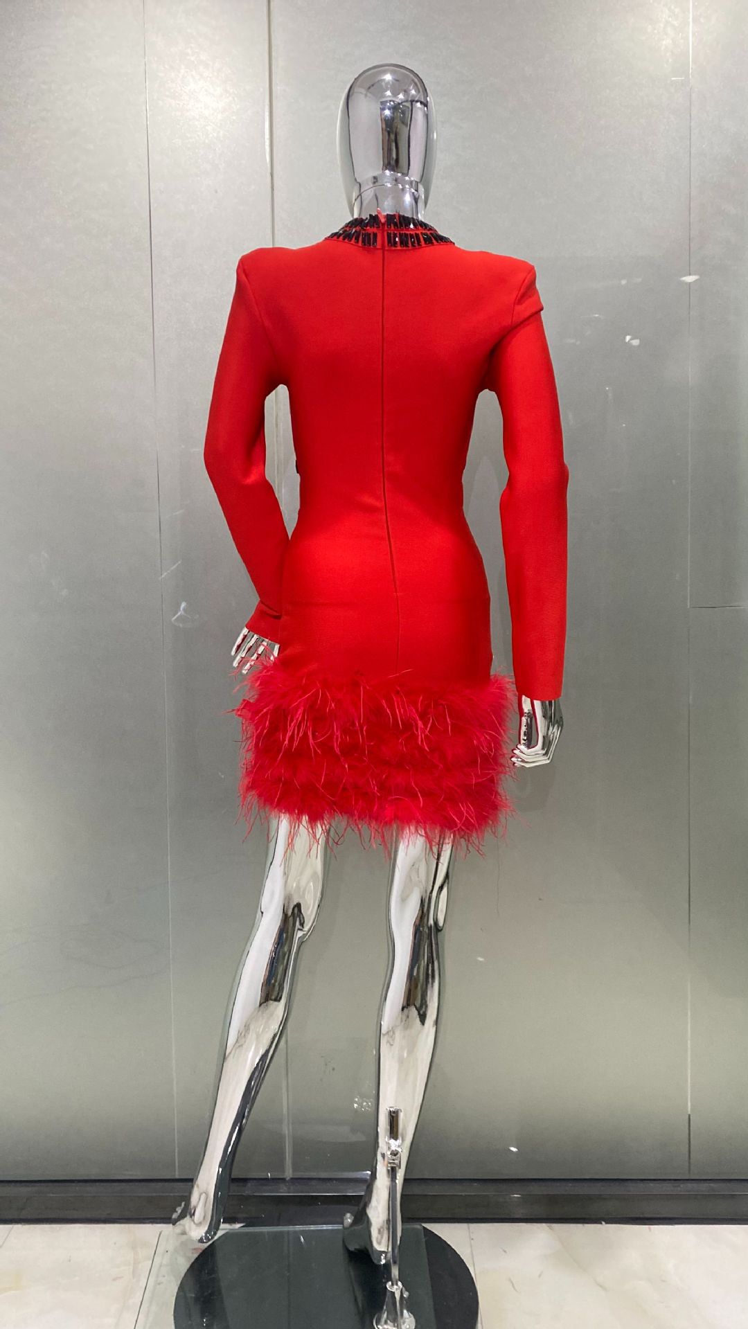 Luxueuze struisvogelverenjurk  - Women'S Formal Dinner Wear recensie en prijs