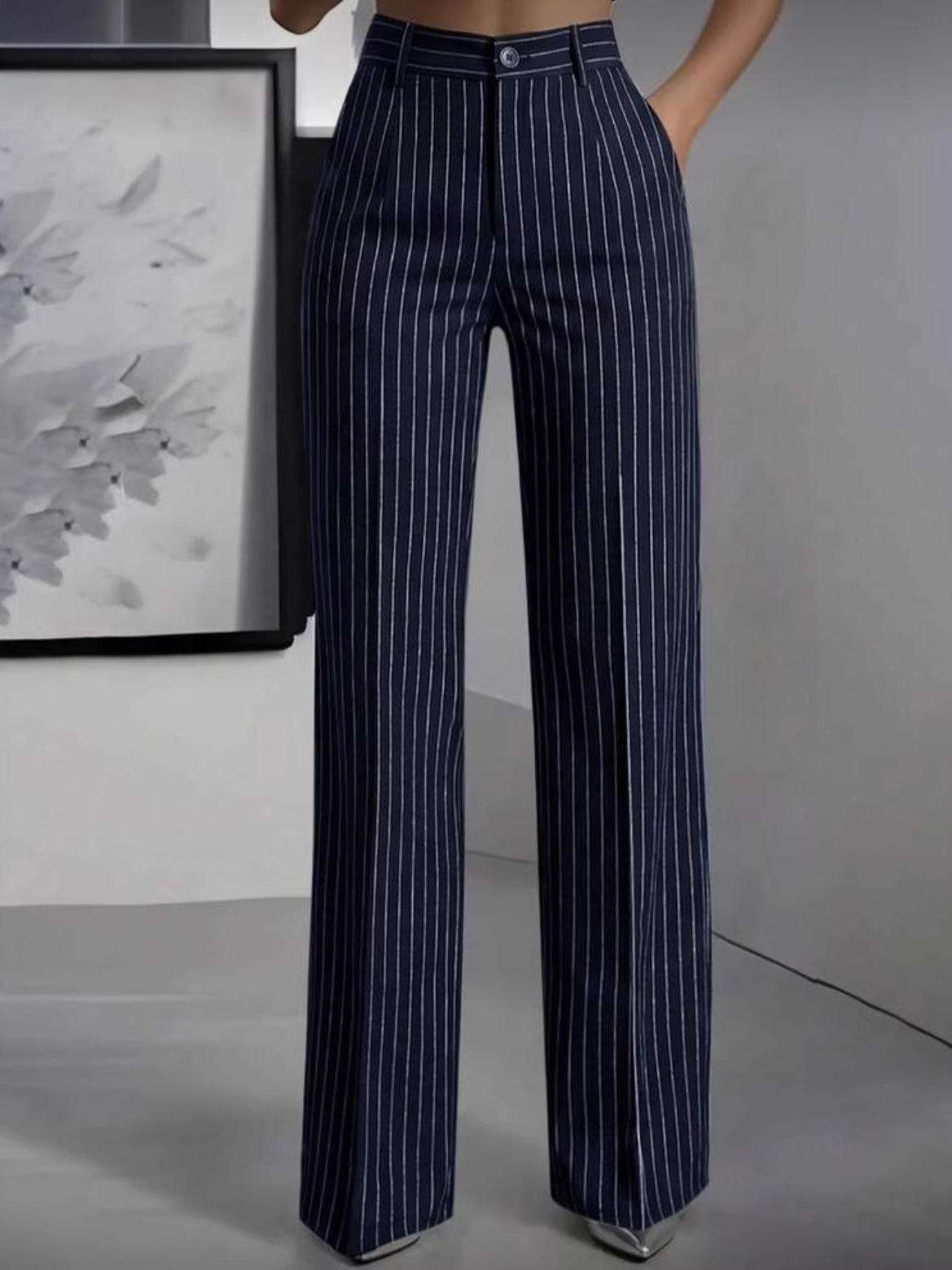 Elegante hoge taille rechte pi - Formal Attire Woman recensie en prijs