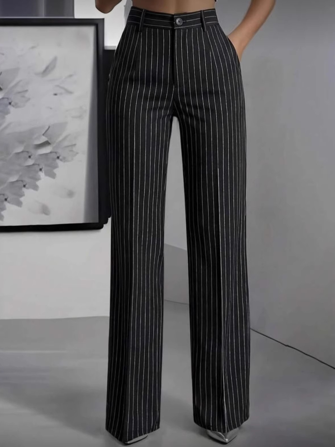 Elegante hoge taille rechte pi - Formal Attire Woman recensie en prijs