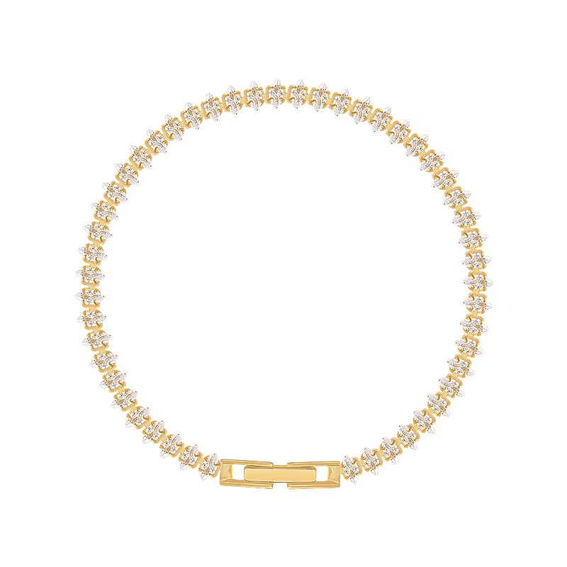 Sierlijke gouden CZ-armband –  - Women'S Formal Dinner Wear recensie en prijs