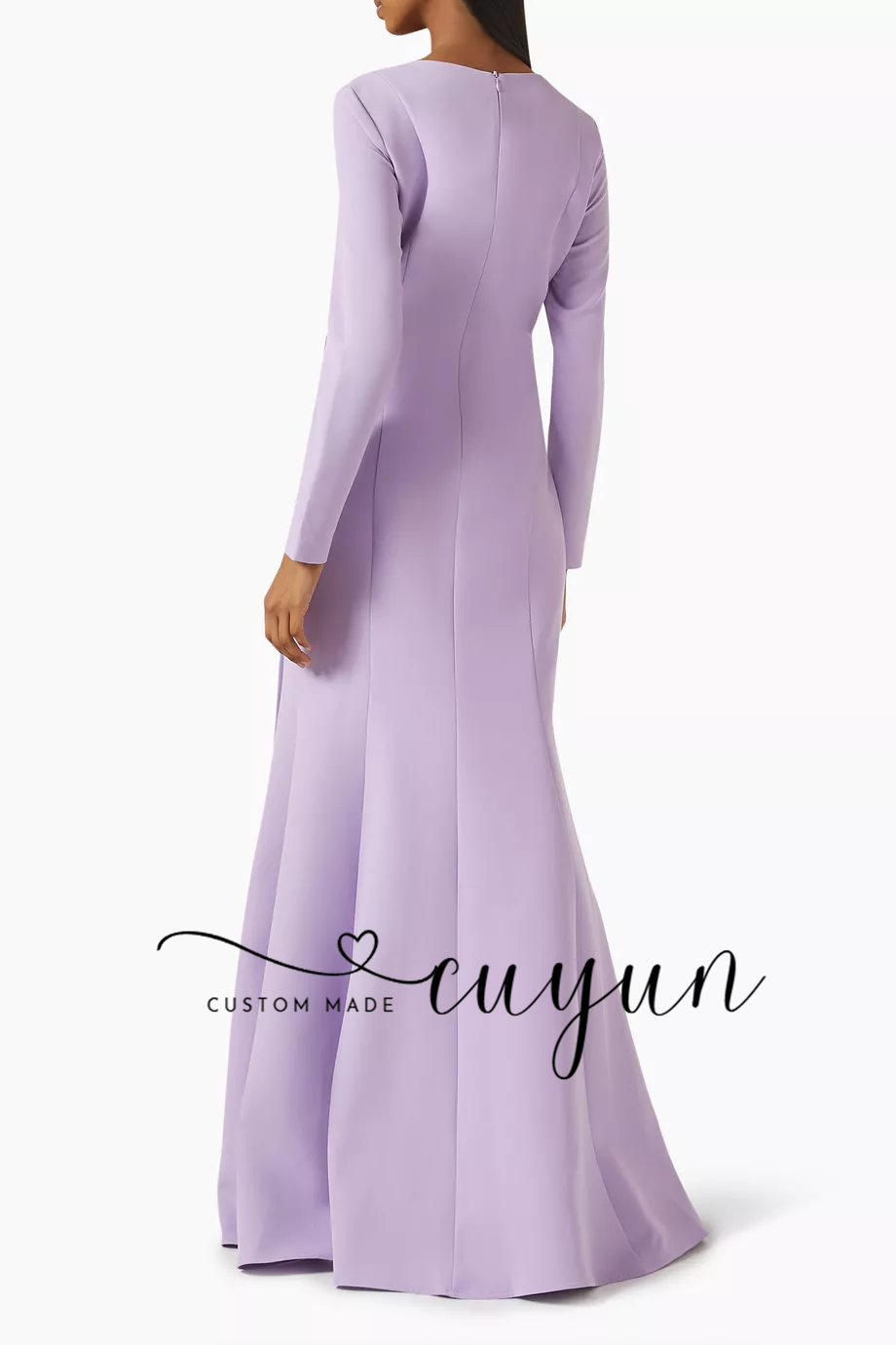 CUYUN Aangepaste Lavendel Vrou - Women'S Formal Dinner Wear recensie en prijs