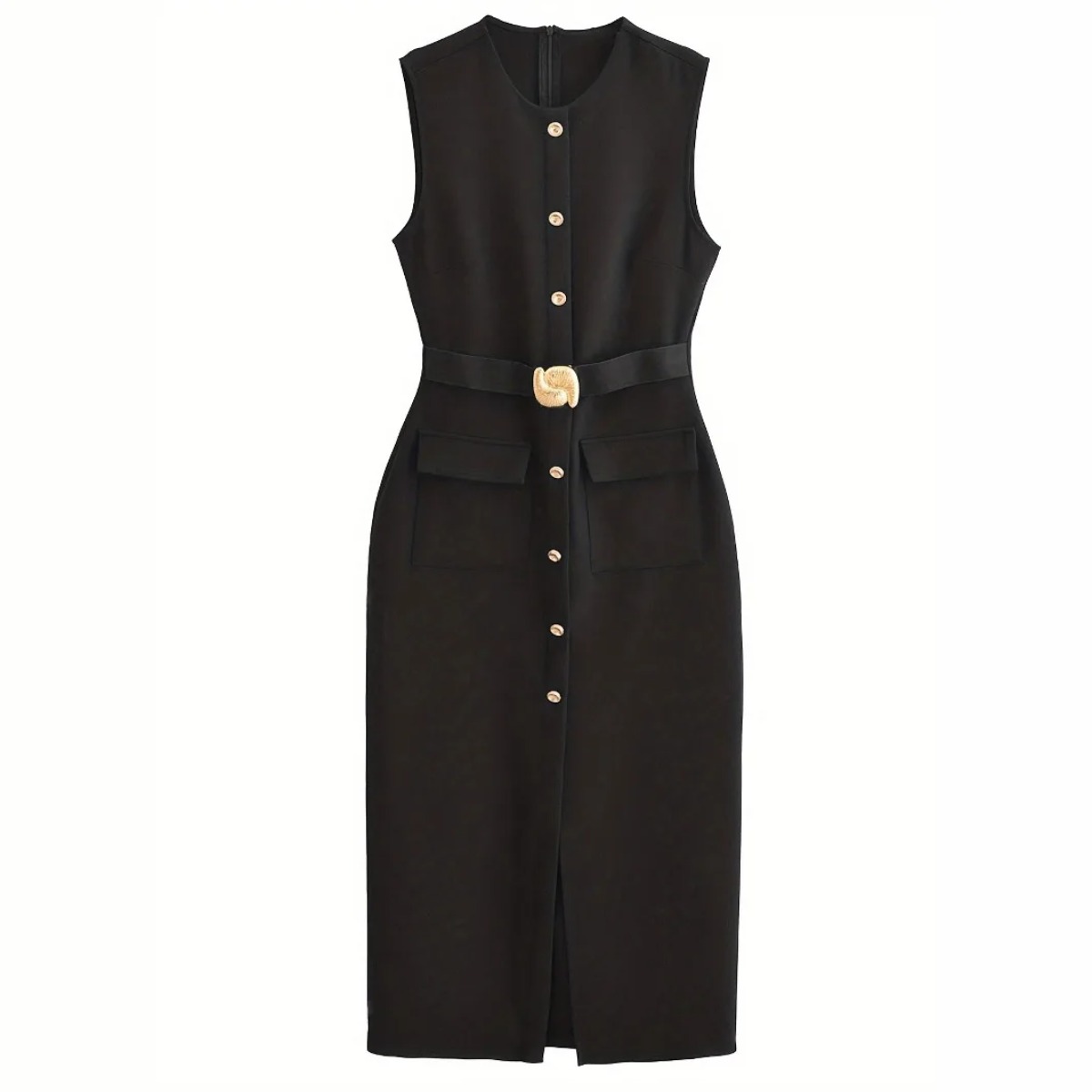 Mouwloze damesjurk met ronde h - Women'S Formal Dinner Wear recensie en prijs