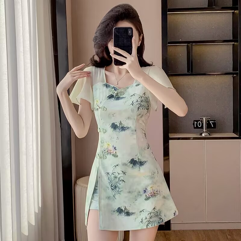 Zomer Chinese Stijl Zoete Cheo - Women Formal Wear For Office recensie en prijs