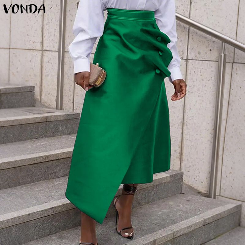 VONDA Plus Size 5XL Elegante V - Pencil Skirt Midi recensie en prijs