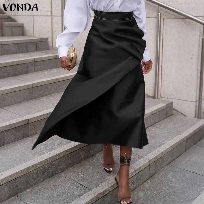 VONDA Plus Size 5XL Elegante V - Pencil Skirt Midi recensie en prijs