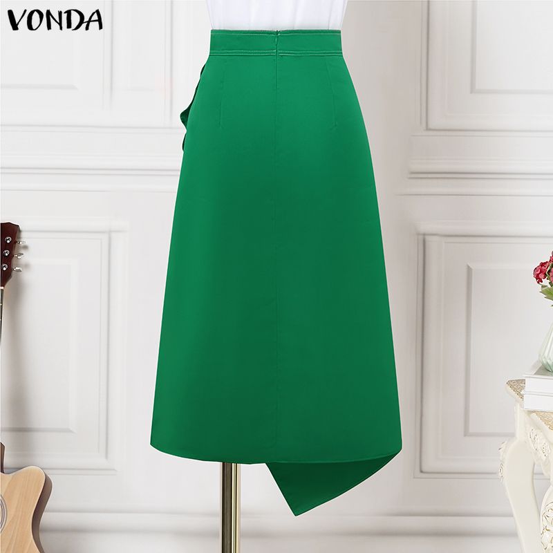 VONDA Plus Size 5XL Elegante V - Pencil Skirt Midi recensie en prijs