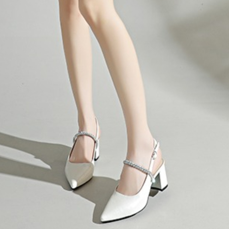 Dames pumps met vierkante neus - Formal Women Daily Wear Sandals recensie en prijs