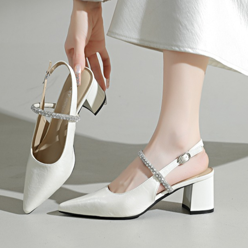 Dames pumps met vierkante neus - Formal Women Daily Wear Sandals recensie en prijs