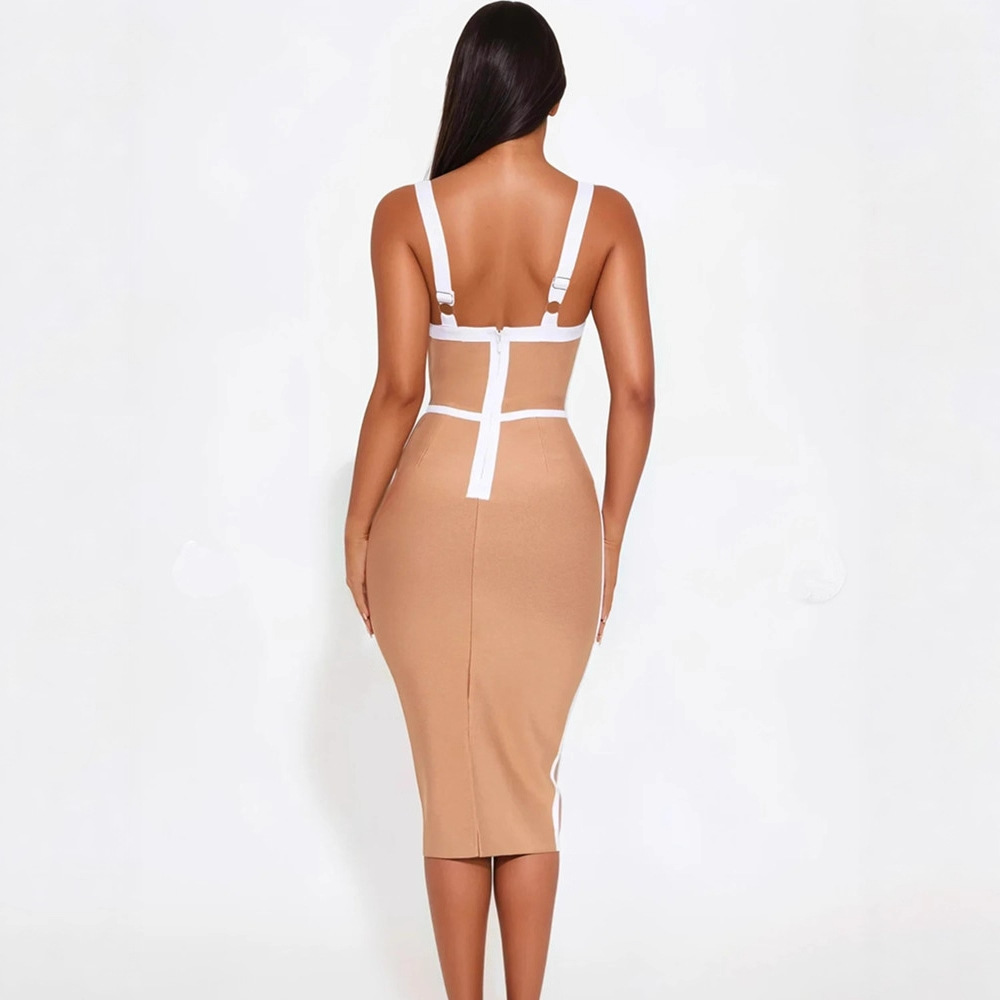 Glam Cut Hip Wrap Witte Rand A - Women'S Formal Dinner Wear recensie en prijs