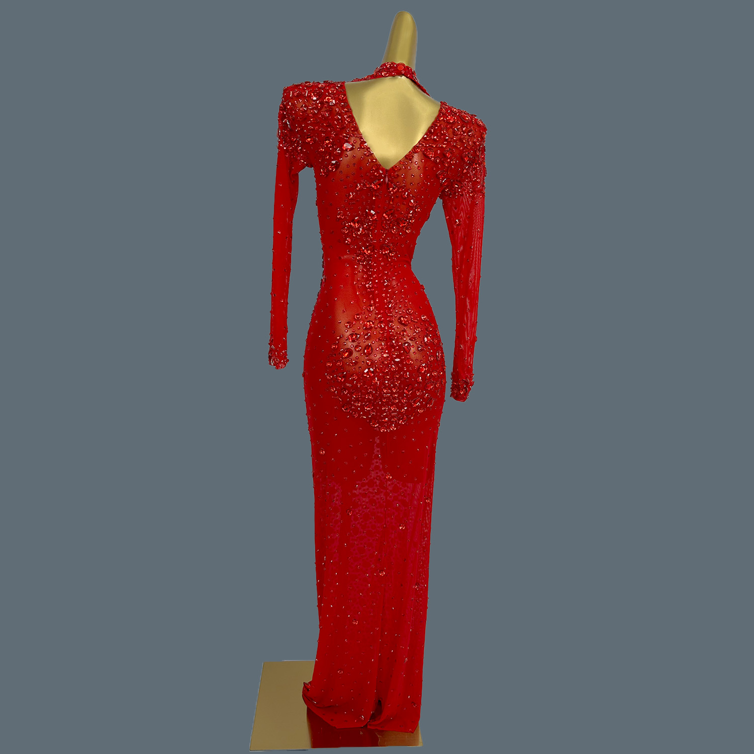 Sexy pure mesh formele prom la - Women'S Formal Dinner Wear recensie en prijs